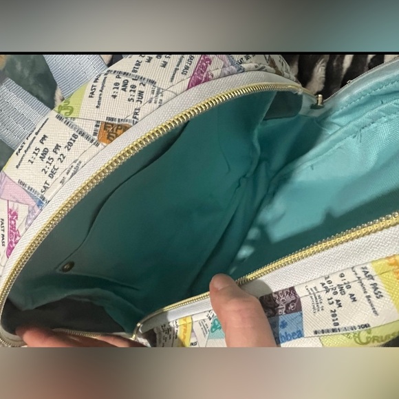 Disney Mini Backpack Old Fastpass Tickets - Picture 5 of 6